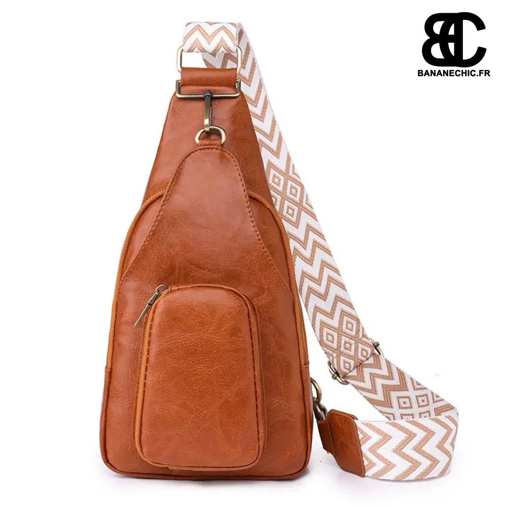 Sac banane noir tendance - Marron - Banane - Banane Chic ™