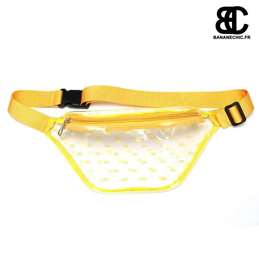 Sac banane noir transparent - Jaune - Banane - Banane Chic ™