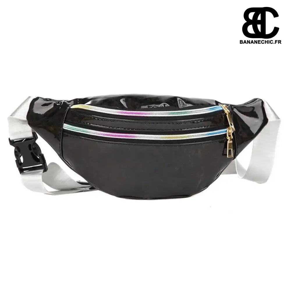 Sac banane paillette champagne chic - Black - banane -