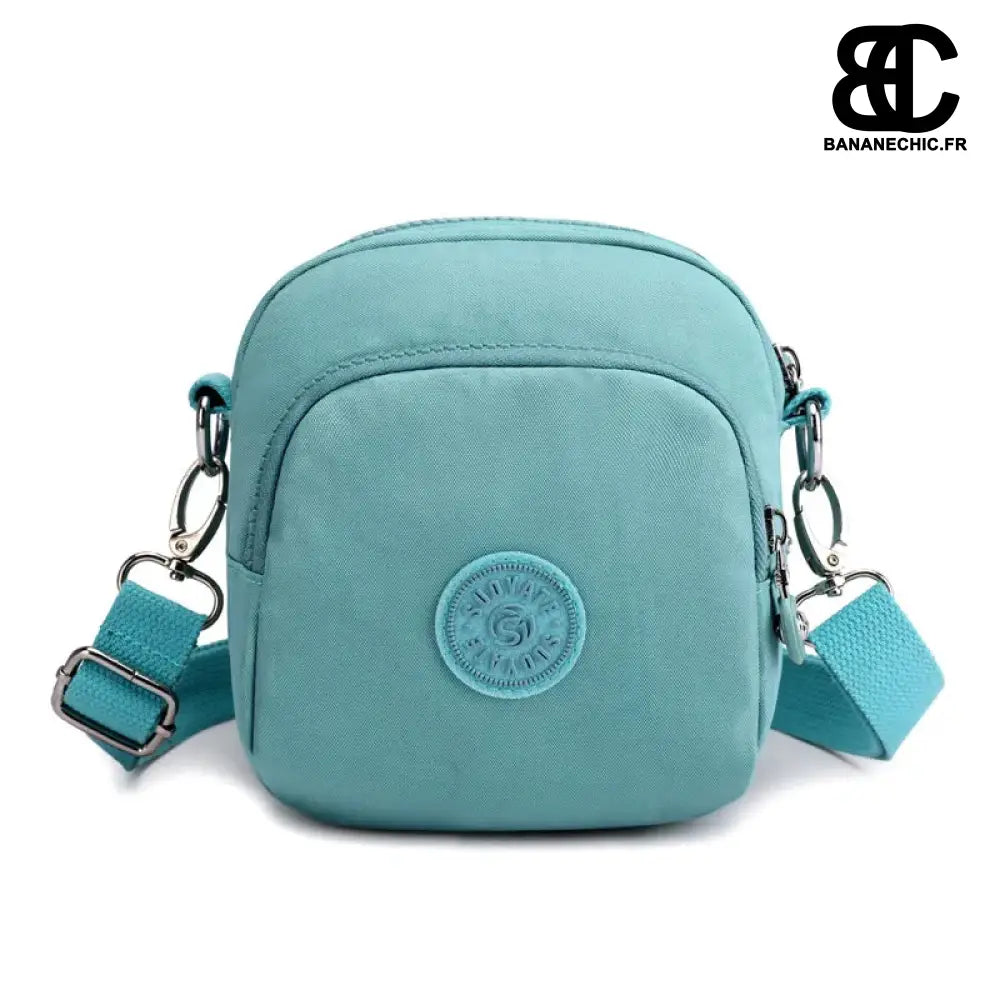 Sac banane Pocket femme cuir noir - Vert - Banane - Banane