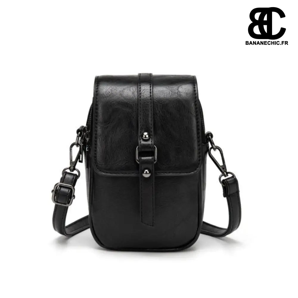 Sac banane porté épaule - Noir - Banane - Banane Chic ™