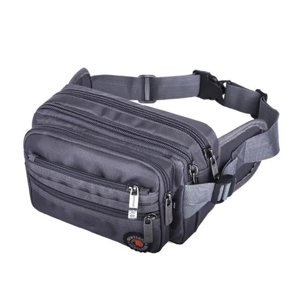 Sac Banane Homme En Cuir - Noir, Élégant, Pratique, Unisexe, Livraison Gratuite