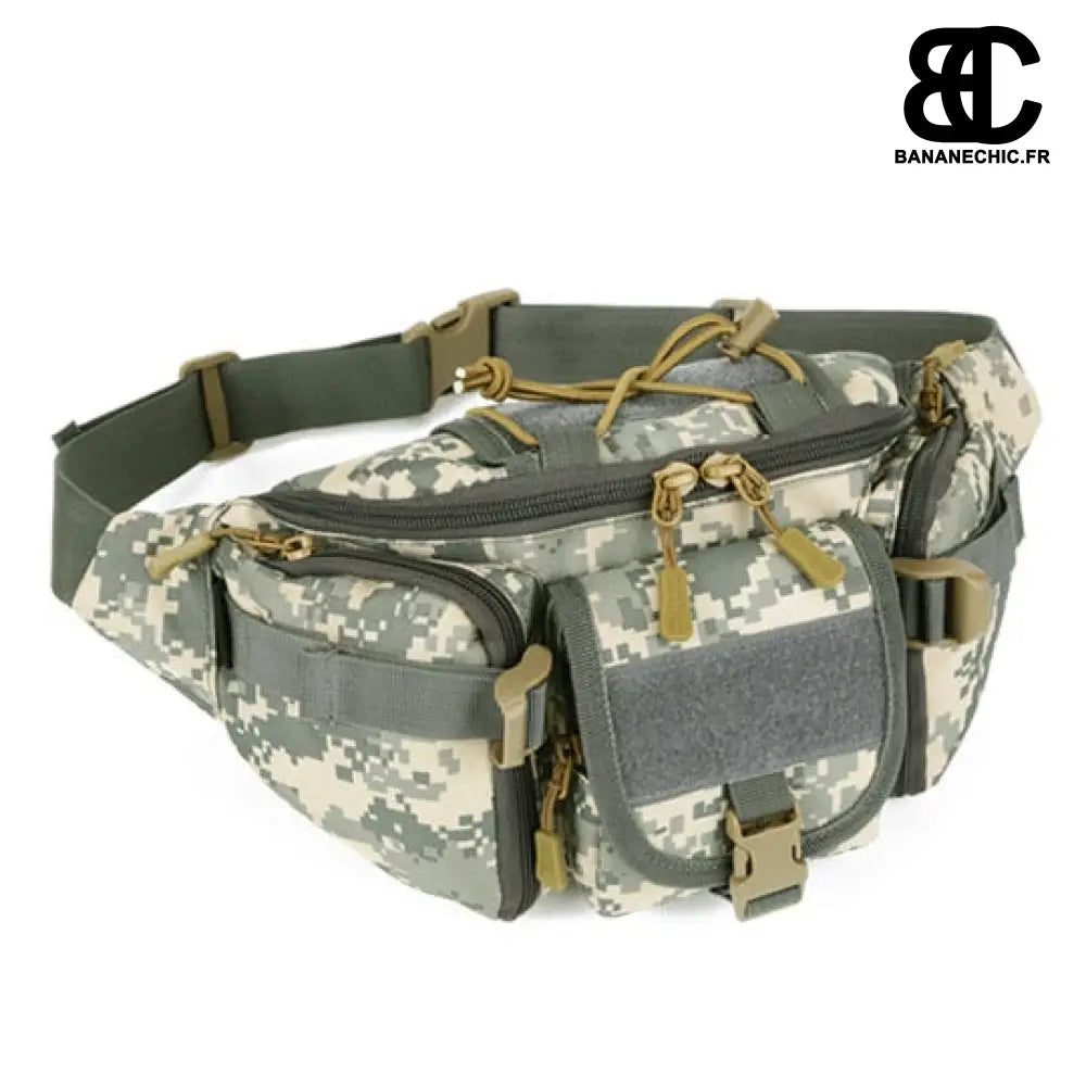 Sac banane pro multi-usages - Camouflage Blanc - Banane -