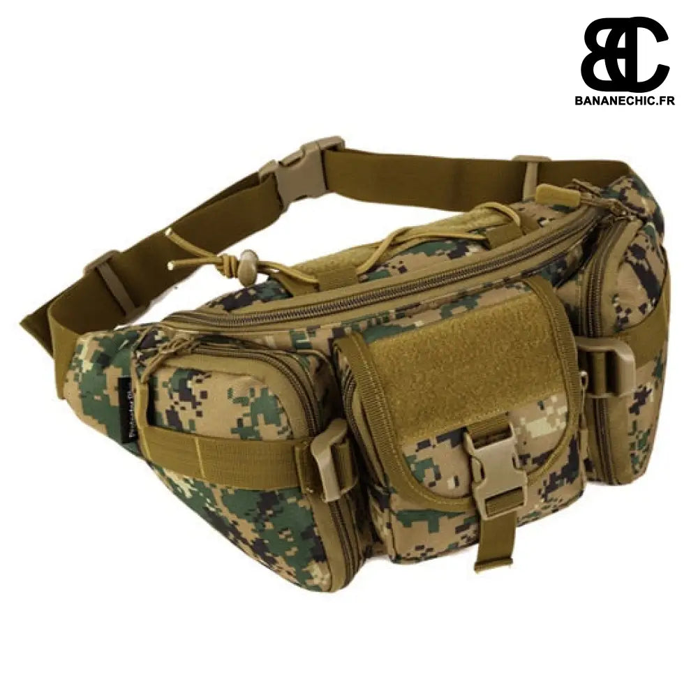 Sac banane pro multi-usages - Camouflage Vert - Banane -