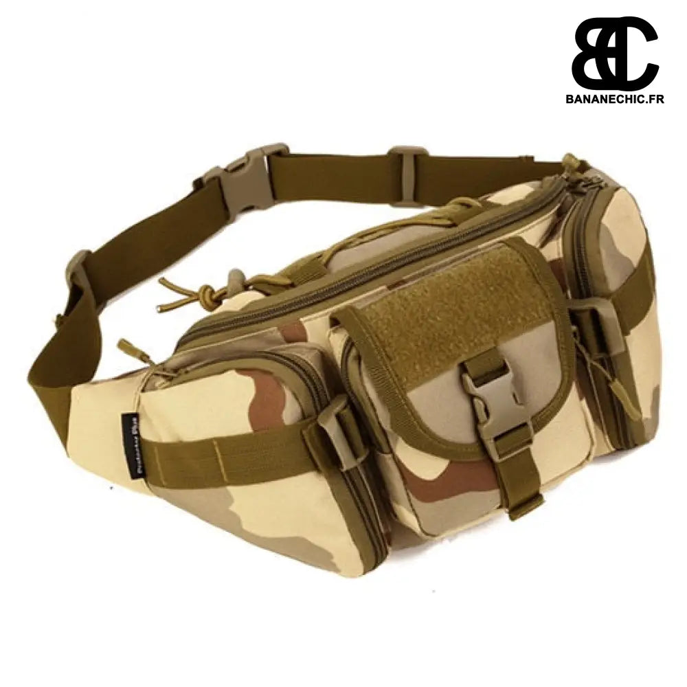 Sac banane pro multi-usages - Camouflage Beige - Banane -