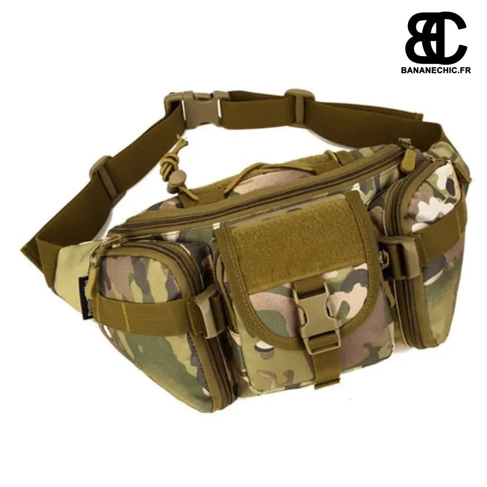 Sac banane pro multi-usages - Camouflage Kaki - Banane -