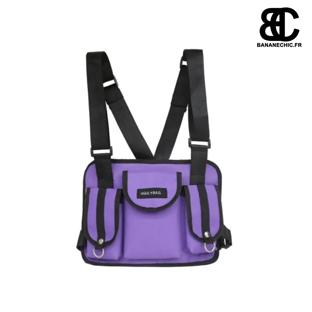 Sac banane protection balistique - Violet - Banane - Banane