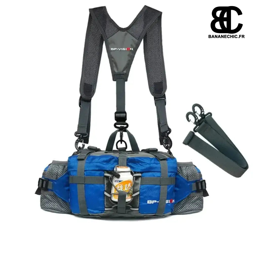 Sac Banane Randonée Léger et Pratique - Bleu - Sac Banane -