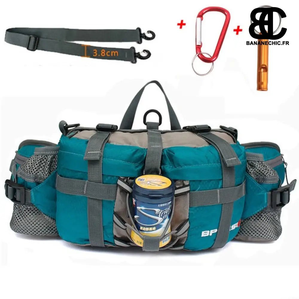 Sac banane randonnée grande taille - Emeraude - Banane -