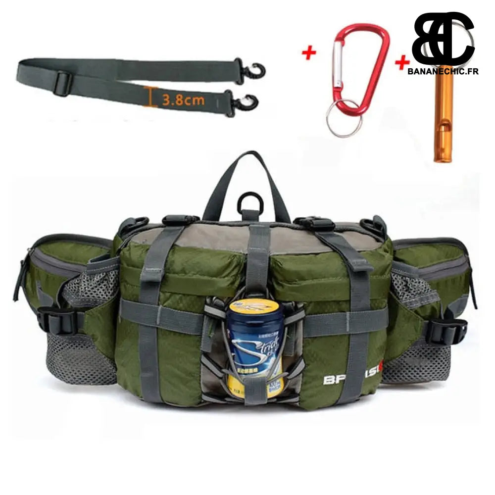 Sac banane randonnée grande taille - Kaki - Banane - Banane