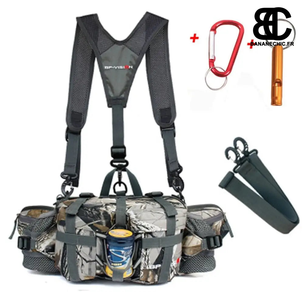 Sac banane randonnée grande taille - Gris - Banane - Banane