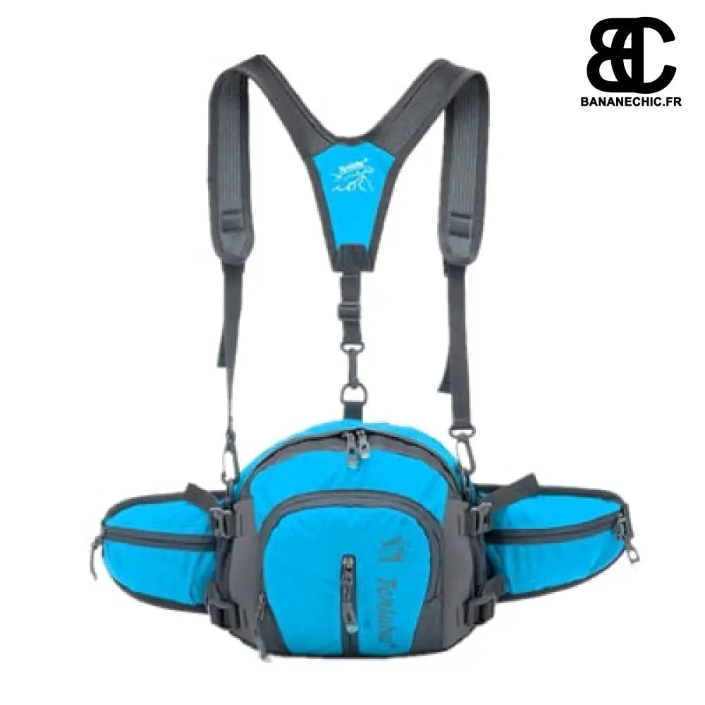 Sac banane randonnée trail - Turquoise - Banane - Banane