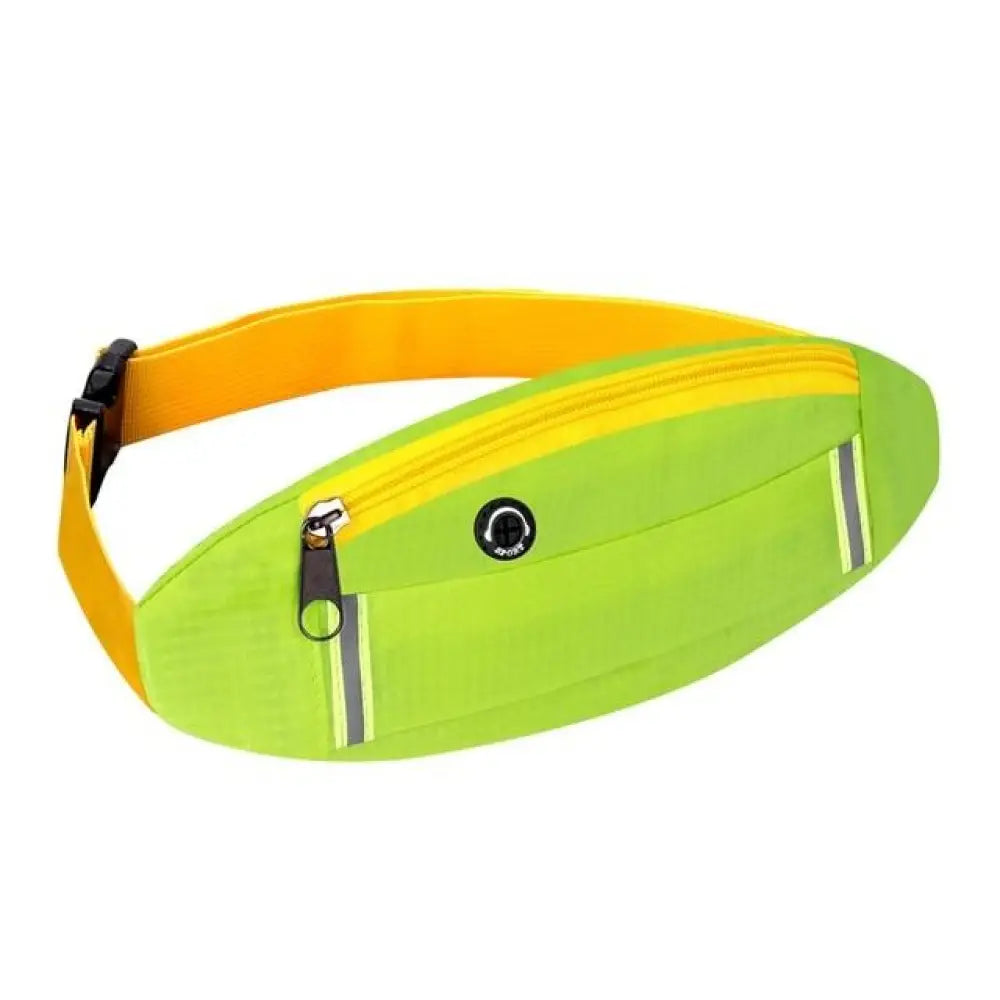 Sac banane réfléchissant fluo sport - Vert - Banane - Banane