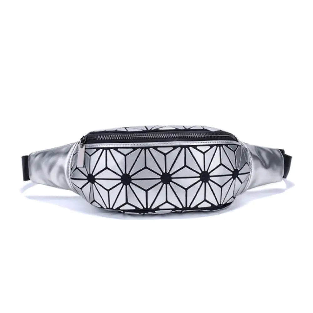 Sac banane relief - Argent - Banane - Banane Chic ™