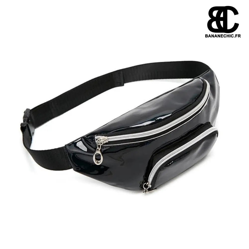 Sac banane rétro années 90 - Noir - Banane - Banane Chic ™