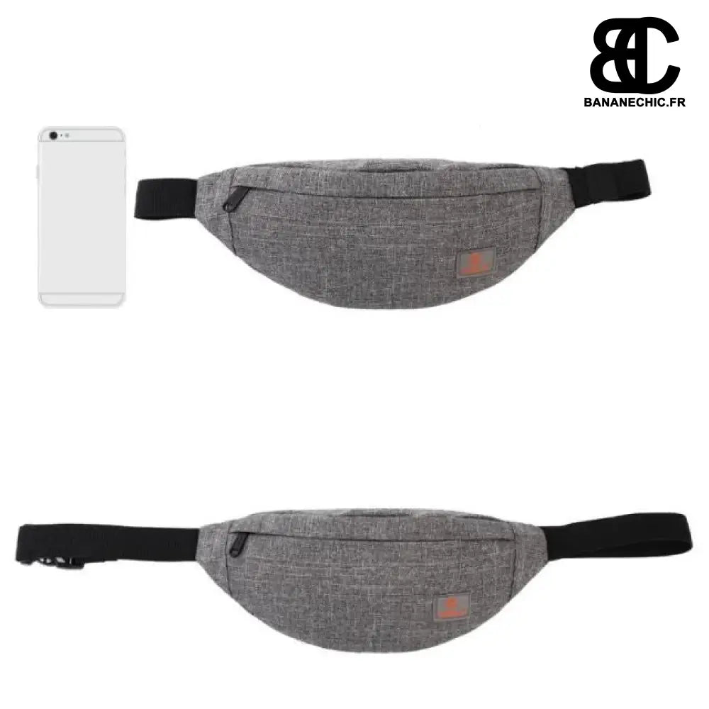 Sac banane rose femme sport - Gris - Banane - Banane Chic ™