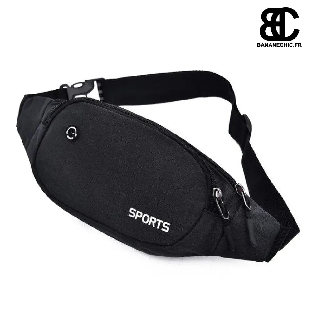 Sac banane rose tendance - Noir - Banane - Banane Chic ™