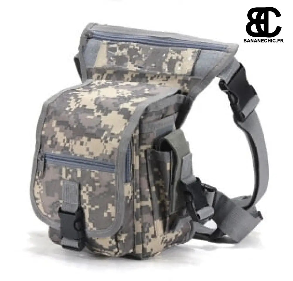 Sac banane sécurisé - Camouflage Gris - Banane - Banane Chic