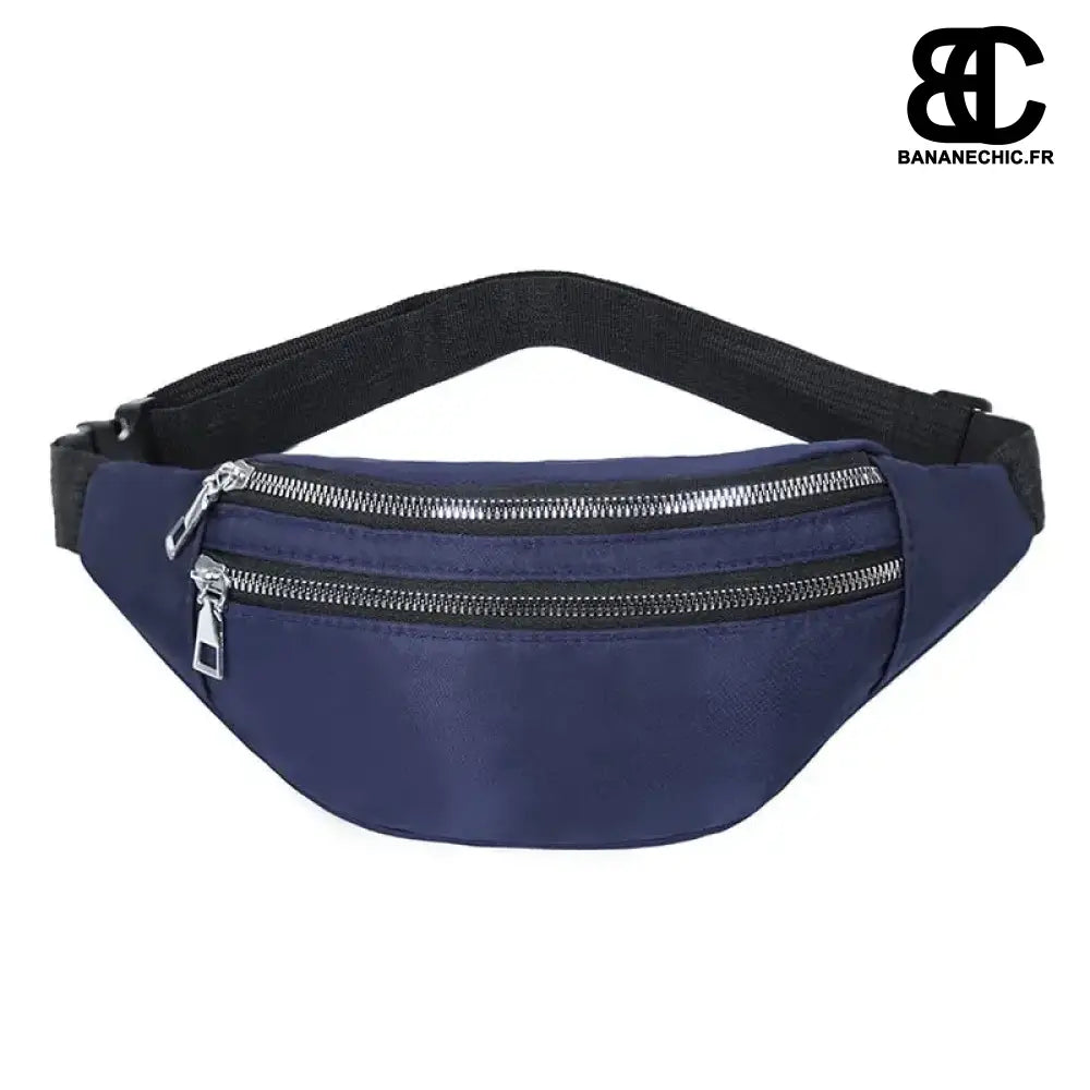 Sac Banane Simple Noir - Bleu foncé - Sac Banane - Banane