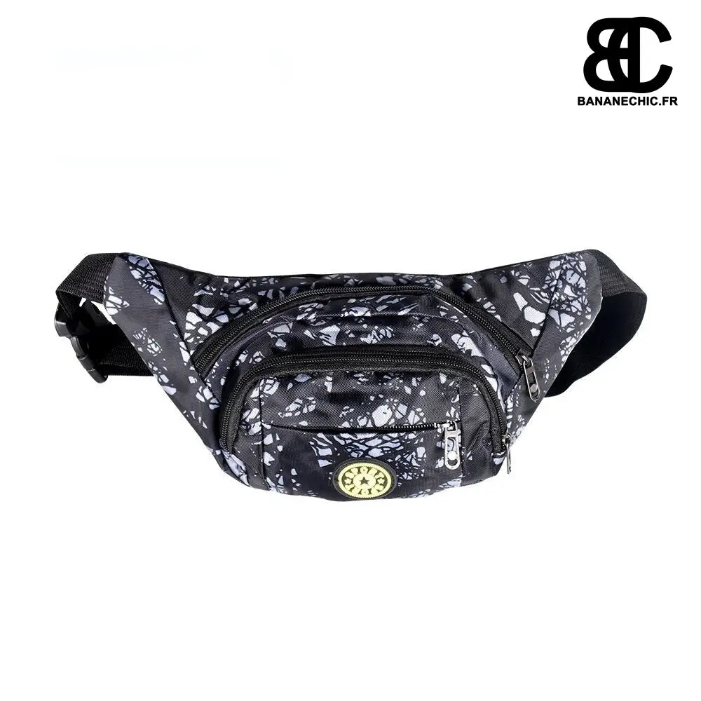 Sac banane sport 3 poches - Black - banane - Banane Chic ™
