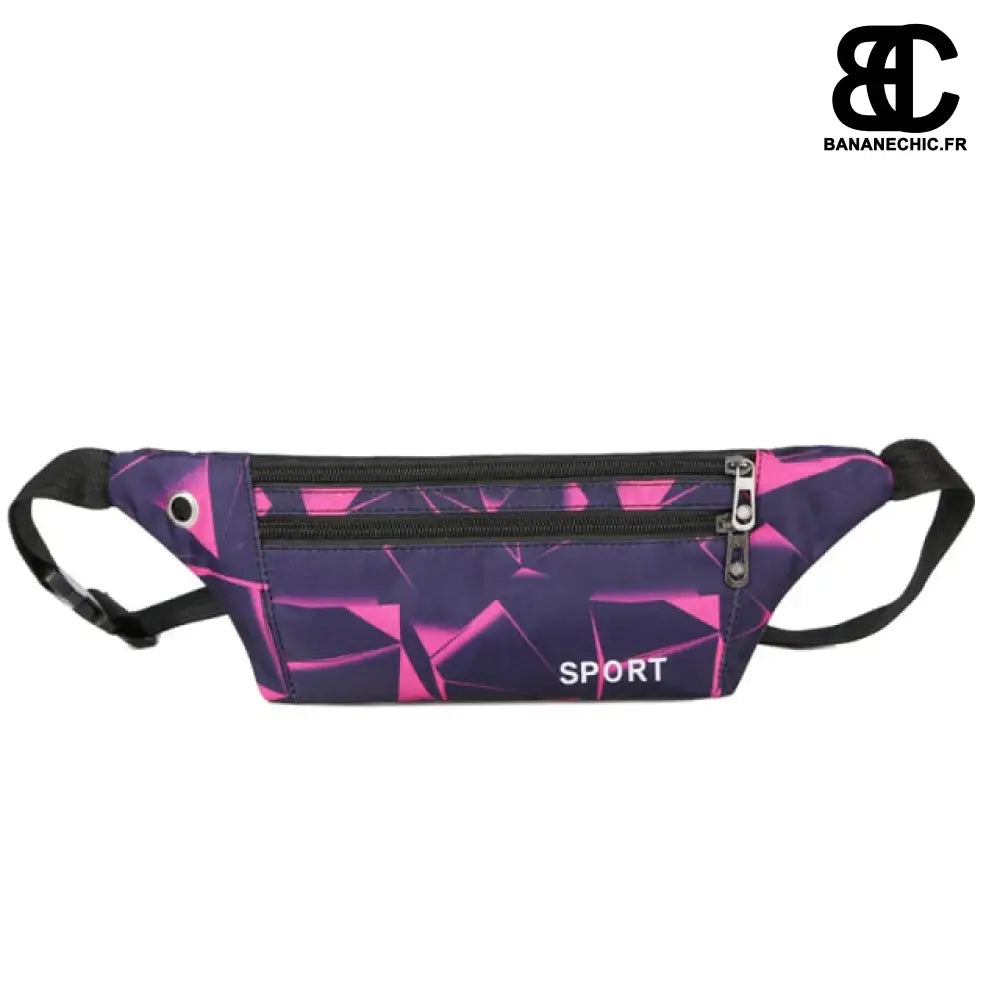Sac banane sport écouteurs femme - Rose - Banane - Banane
