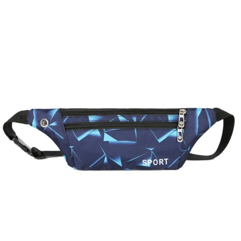 Sac banane sport écouteurs femme - Bleu - Banane - Banane