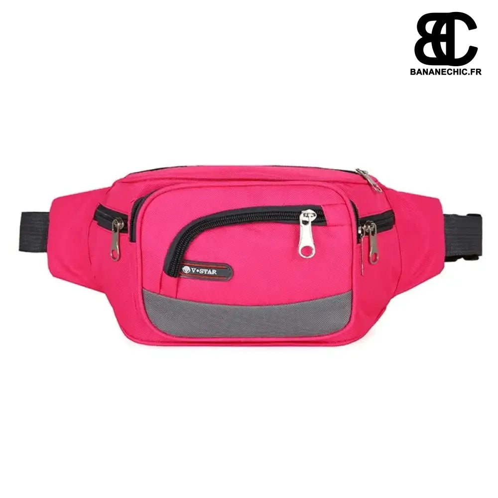 Sac banane sport orange en polyester - banane - Banane Chic