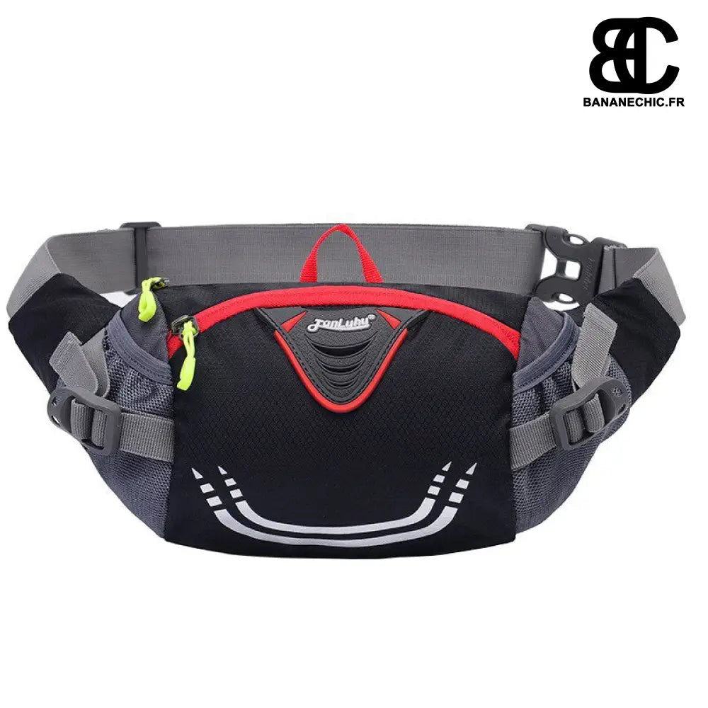 Sac banane sport vélo bleu multifonction - Noir - banane -