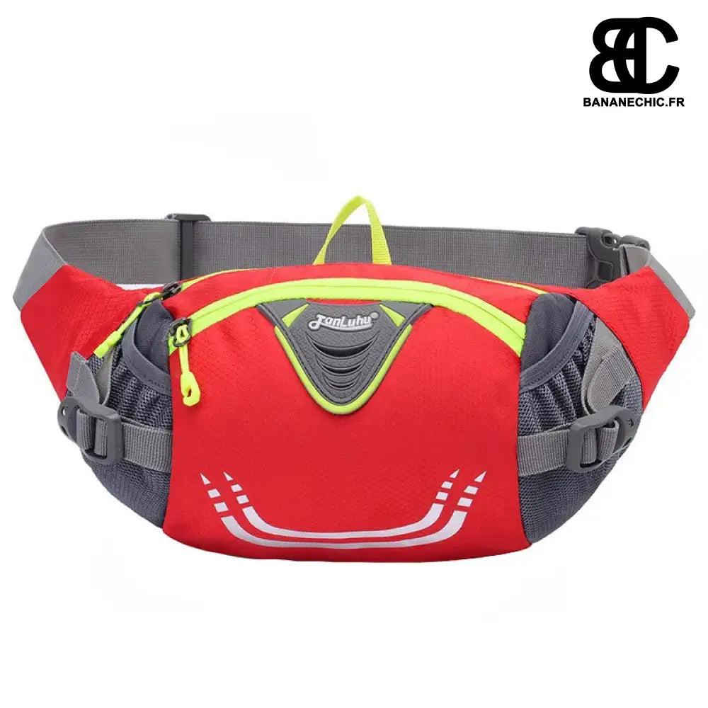 Sac banane sport vélo bleu multifonction - Rouge - banane -