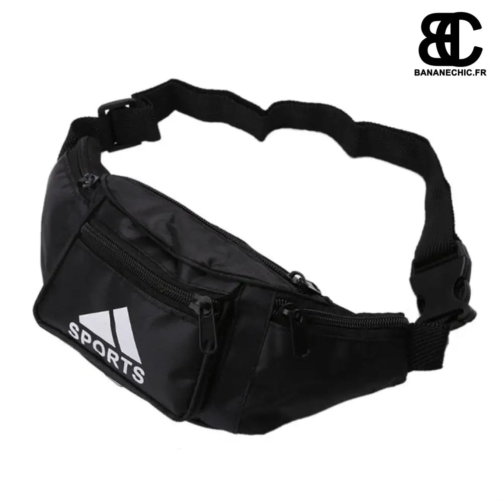 Sac banane sportif - Noir - Banane - Banane Chic ™