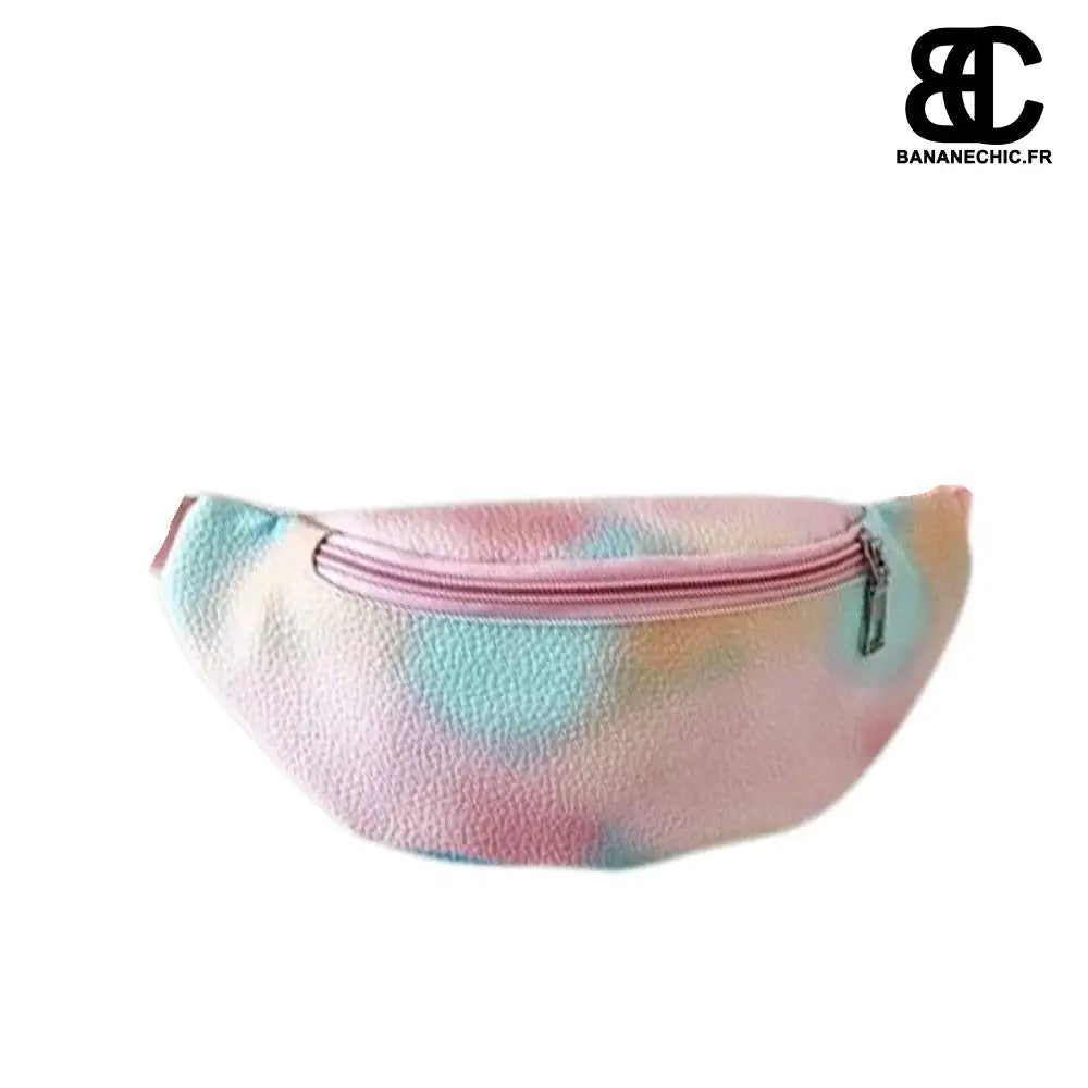 Sac banane sportwear enfant bleu - Rose bleu - banane -
