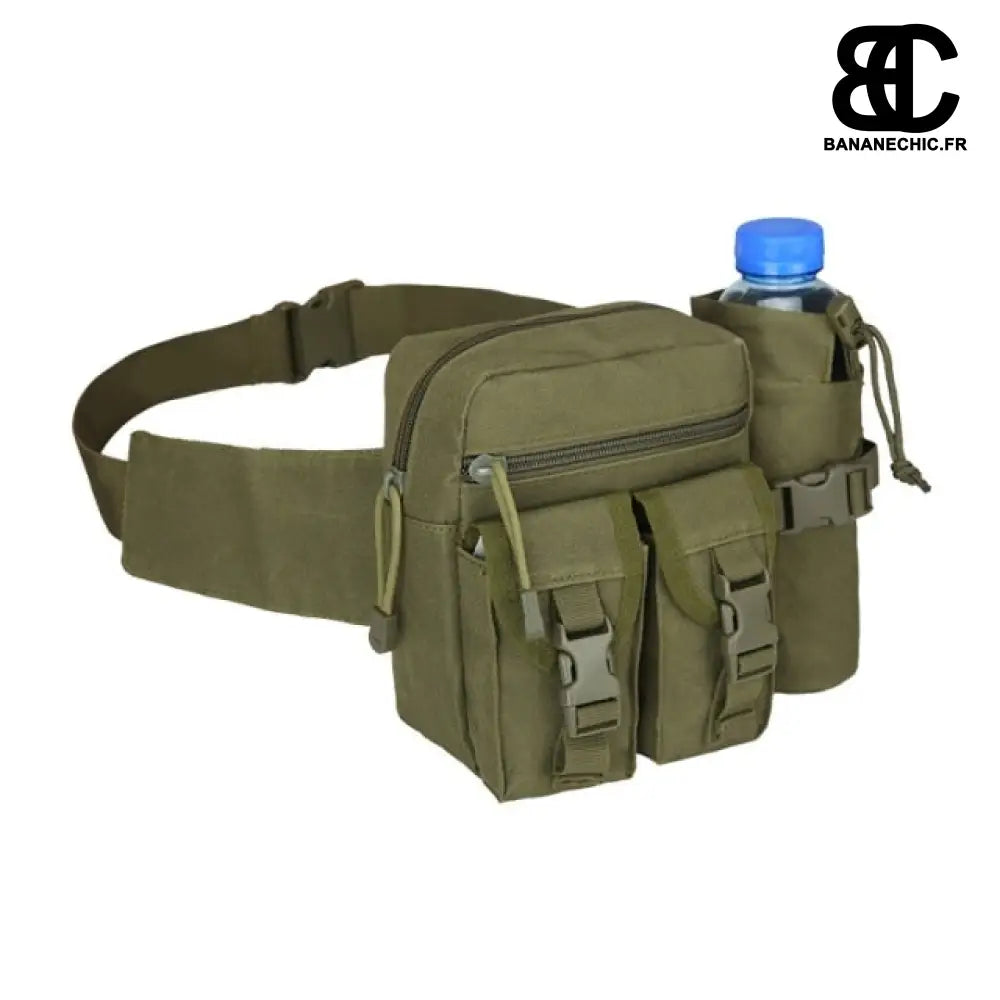 Sac banane tactique sport militaire - Vert - Banane - Banane