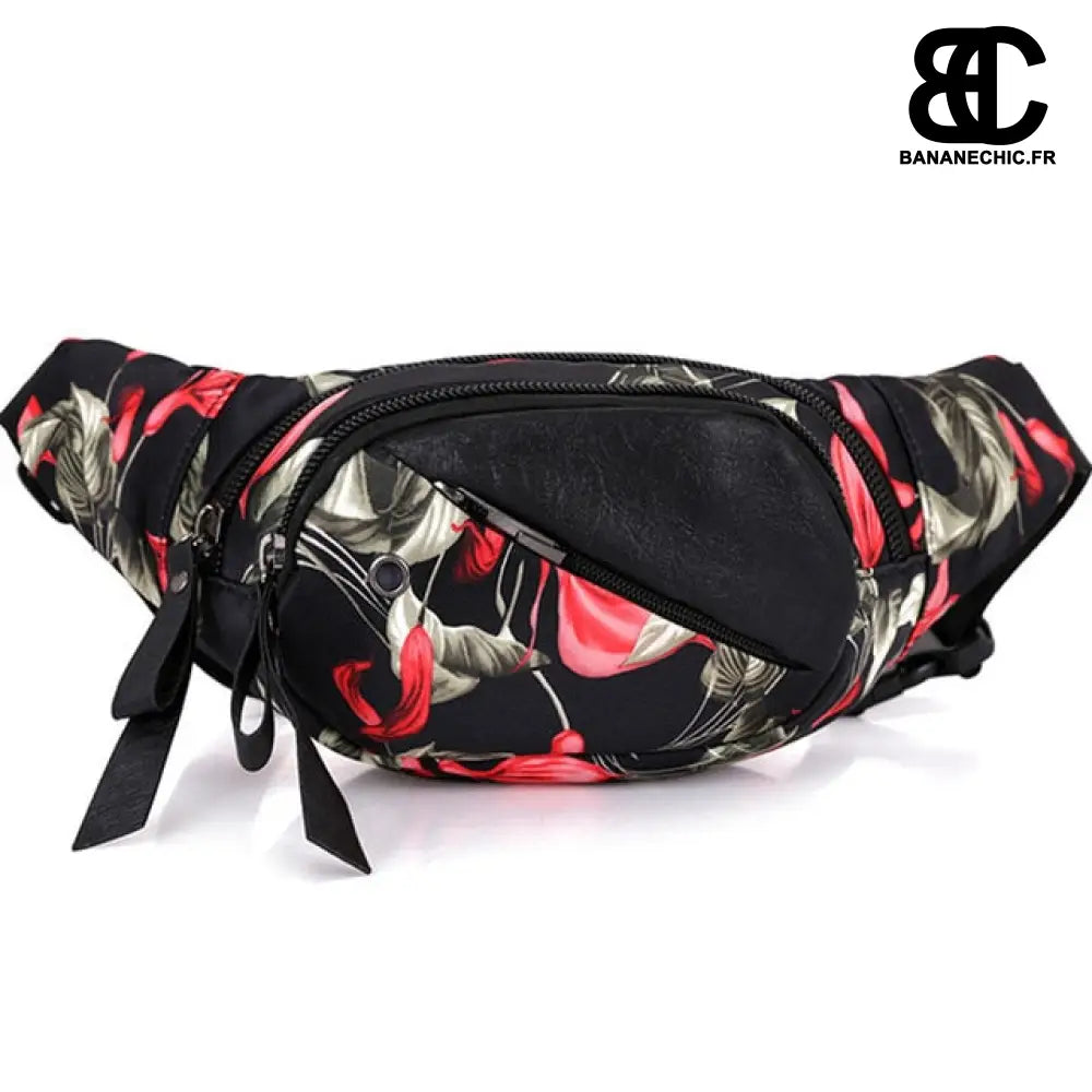 Sac banane tissu stylé - Rouge - Banane - Banane Chic ™