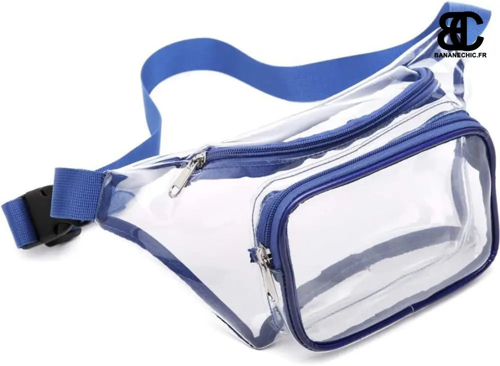 Sac banane transparent - Bleu - Banane - Banane Chic ™