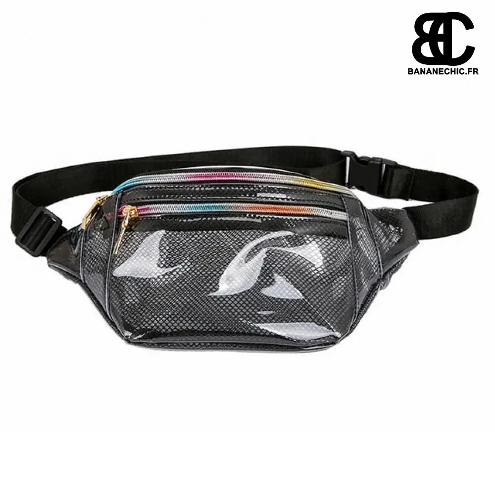 Sac banane transparent - Noir - Banane - Banane Chic ™