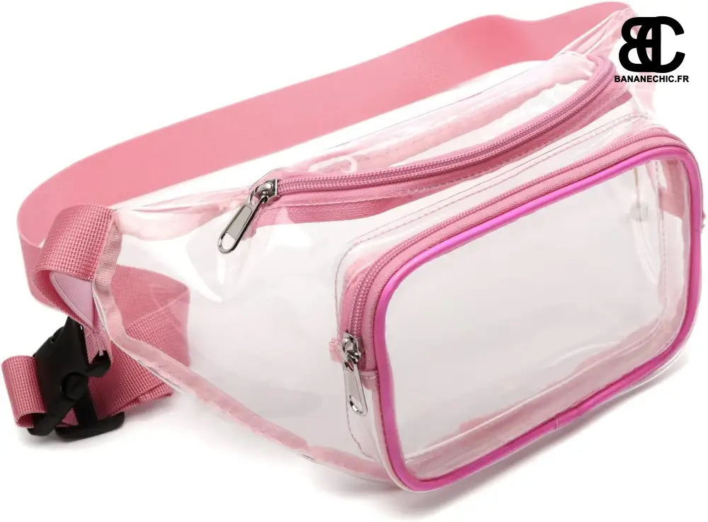 Sac banane transparent - Rose - Banane - Banane Chic ™