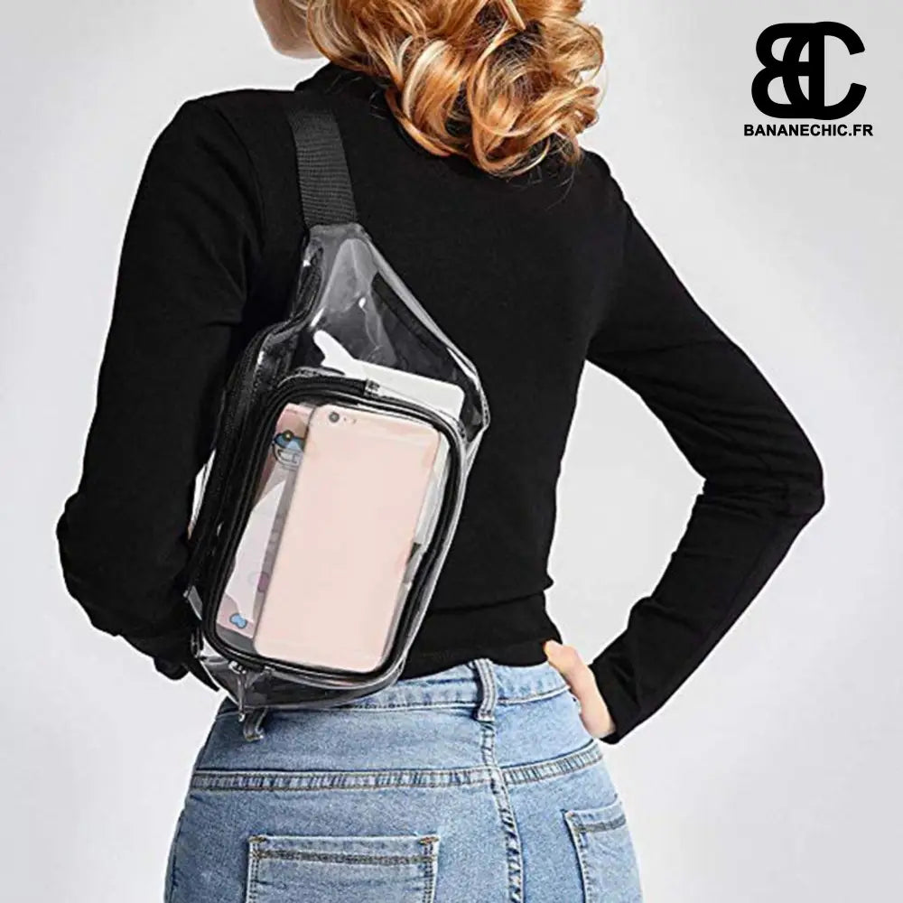 Sac banane transparent Femme - Banane - Banane Chic ™