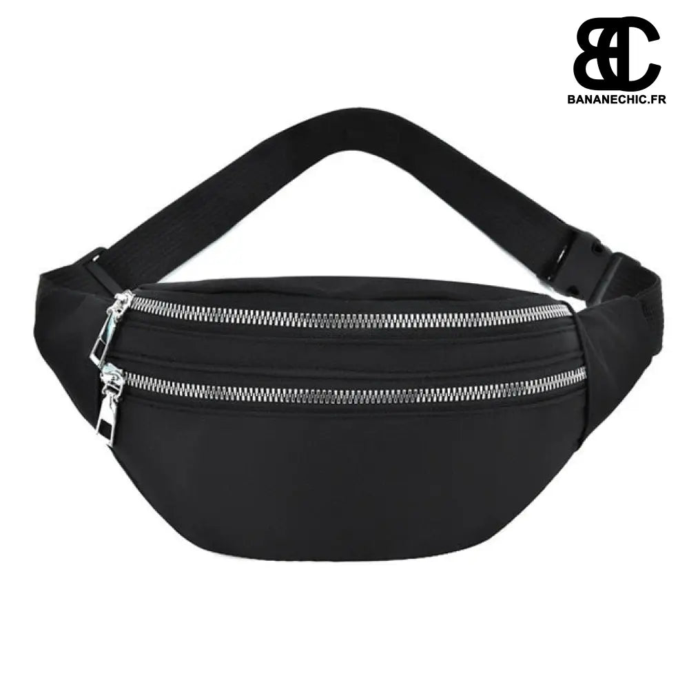 Sac banane violet intense - Noir - Banane - Banane Chic ™