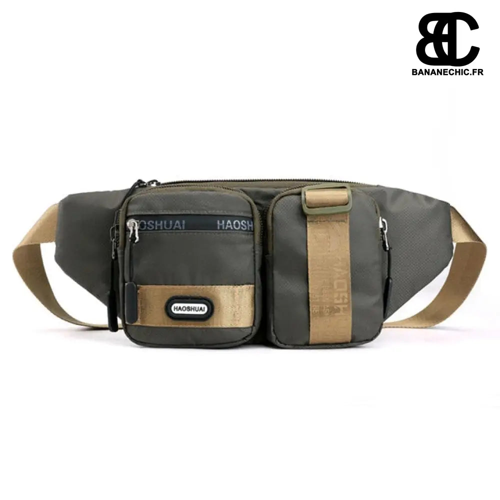 Sac Banane Voyage Urbain - Vert - Banane - Banane Chic ™