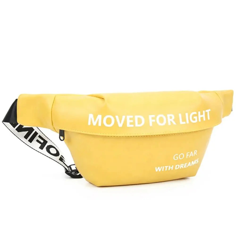 Sac banane waterproof ergonomique bleu - Yellow - banane -