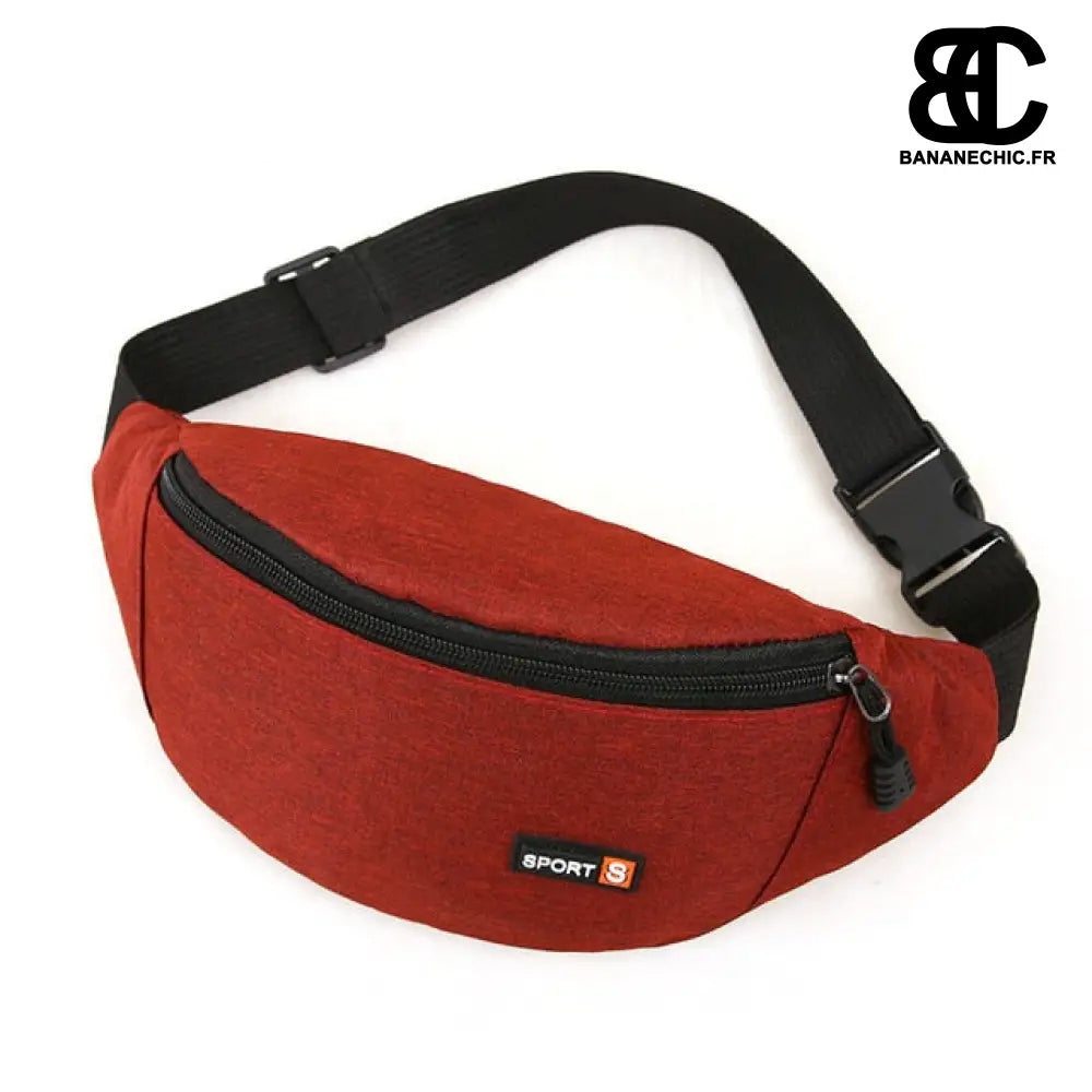 Sac banane XL - Rouge - Banane - Banane Chic ™