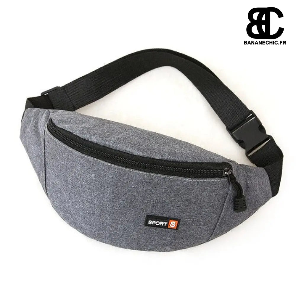 Sac banane XL - Gris - Banane - Banane Chic ™