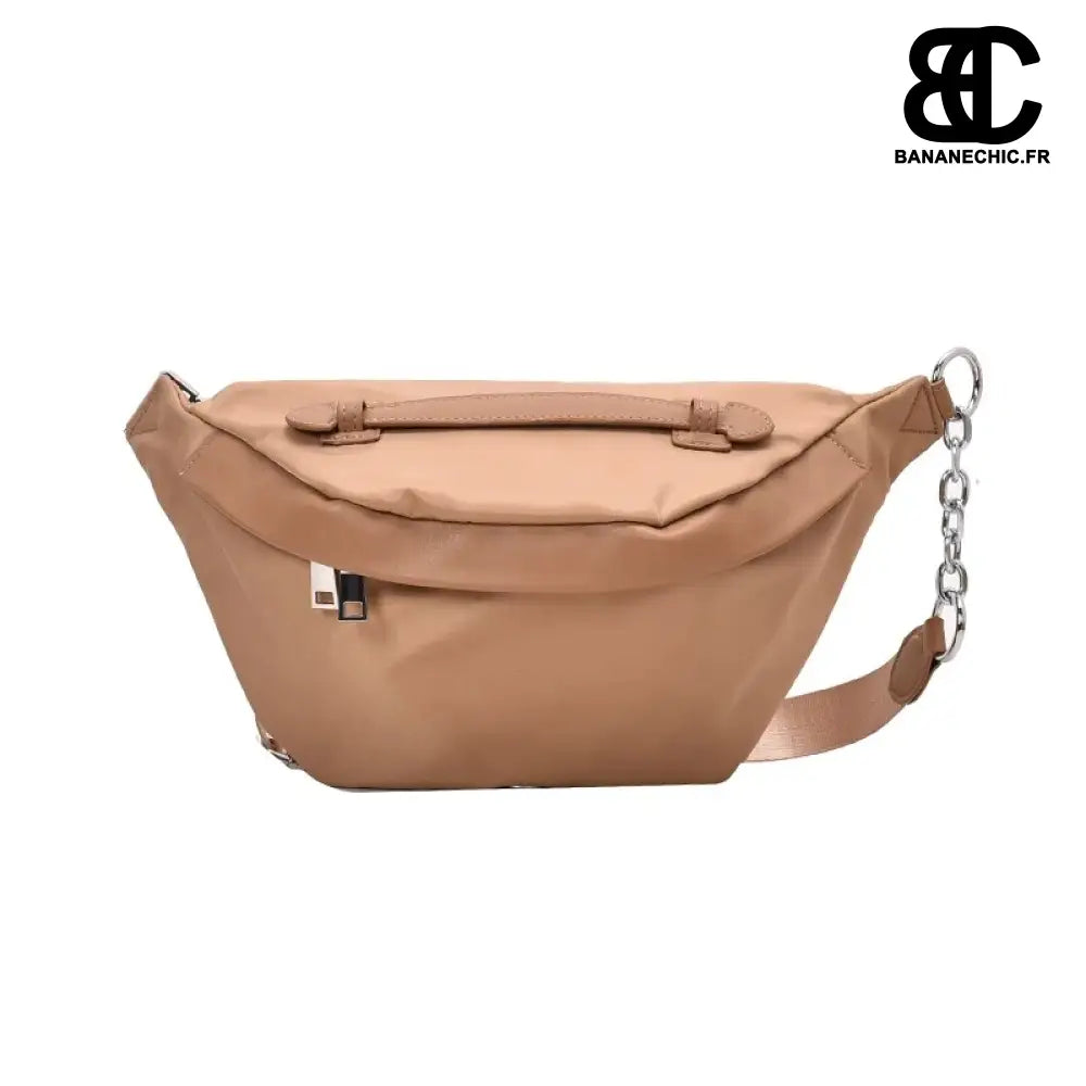 Sac bandoulière chic oversize - Orange - banane - Banane