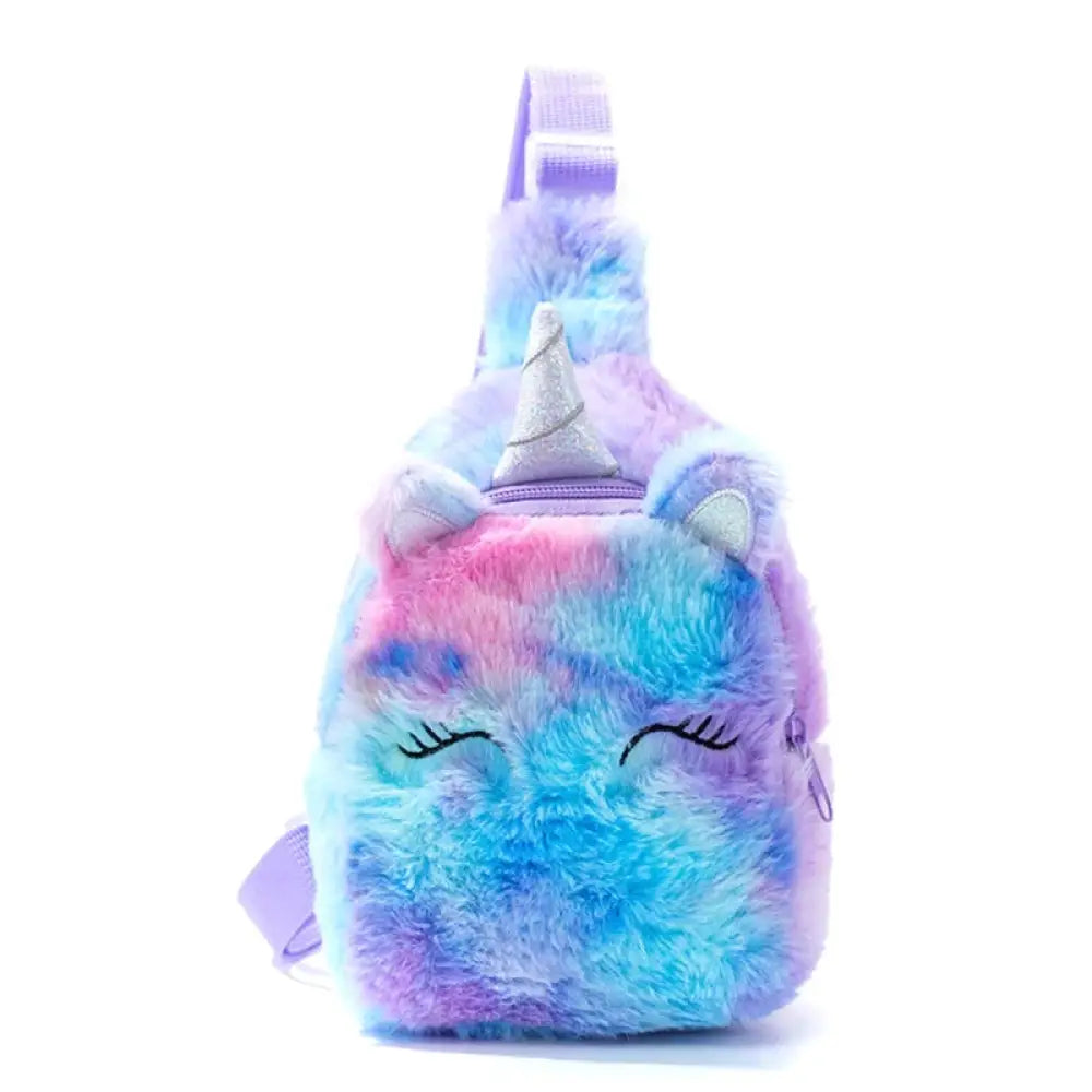 Sac bandoulière licorne bleue - Bleu - banane - Banane Chic