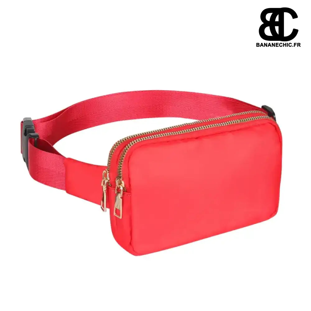 Sac Ceinture Étanche - Rouge - Sac Banane - Banane Chic ™