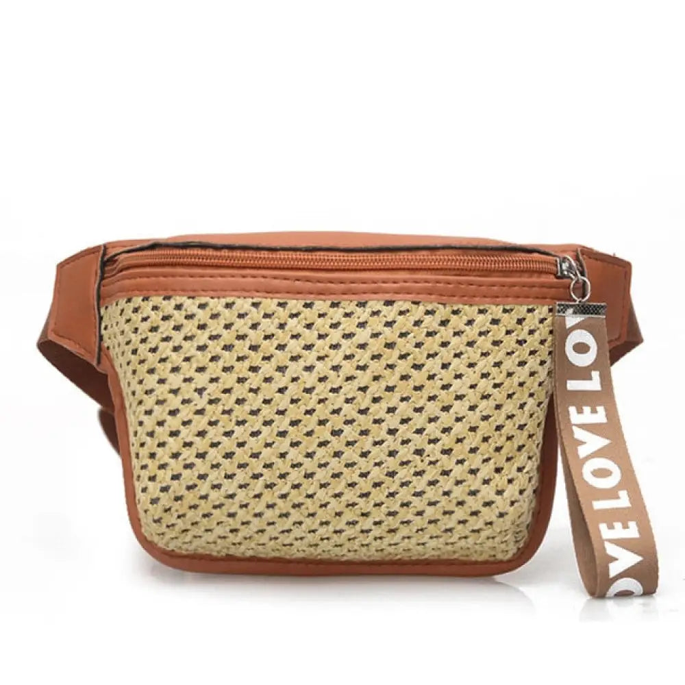 Sac femme paille banane - Marron - Banane - Banane Chic ™