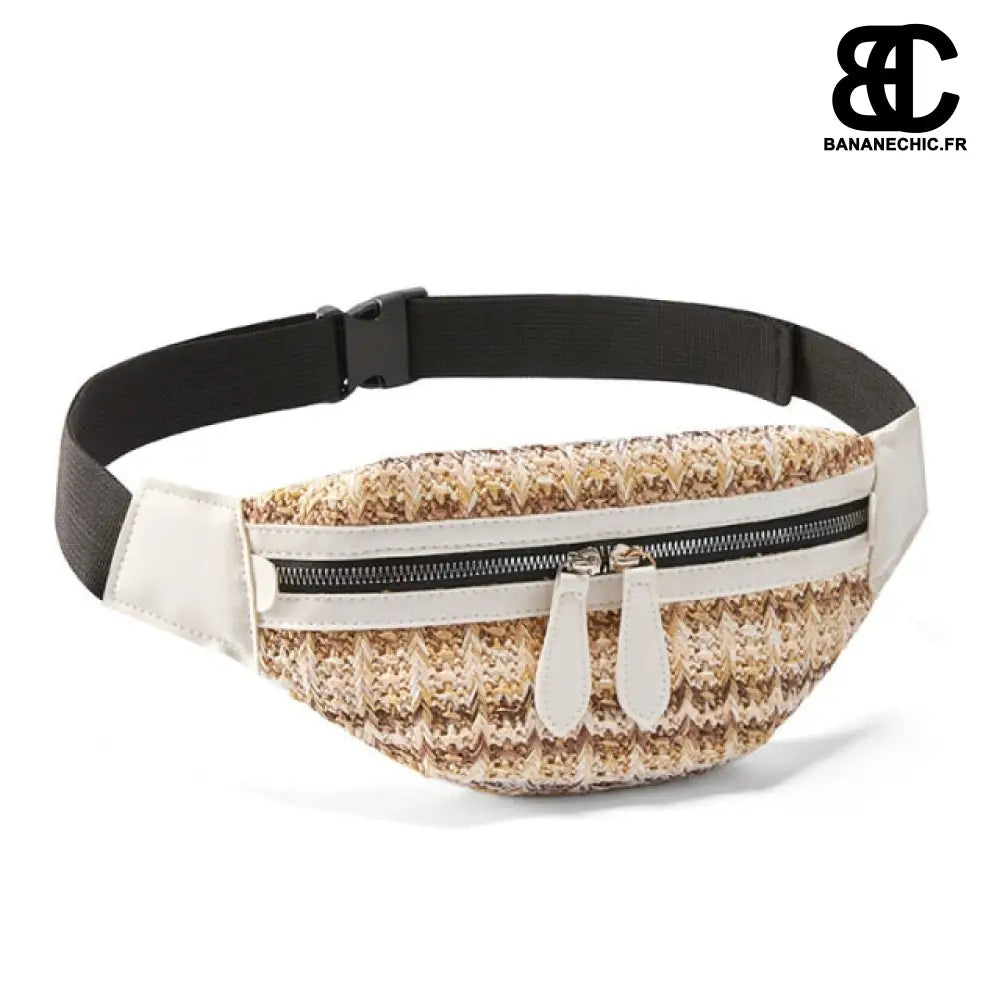 Sac paille banane naturel - Kaki - Banane - Banane Chic ™