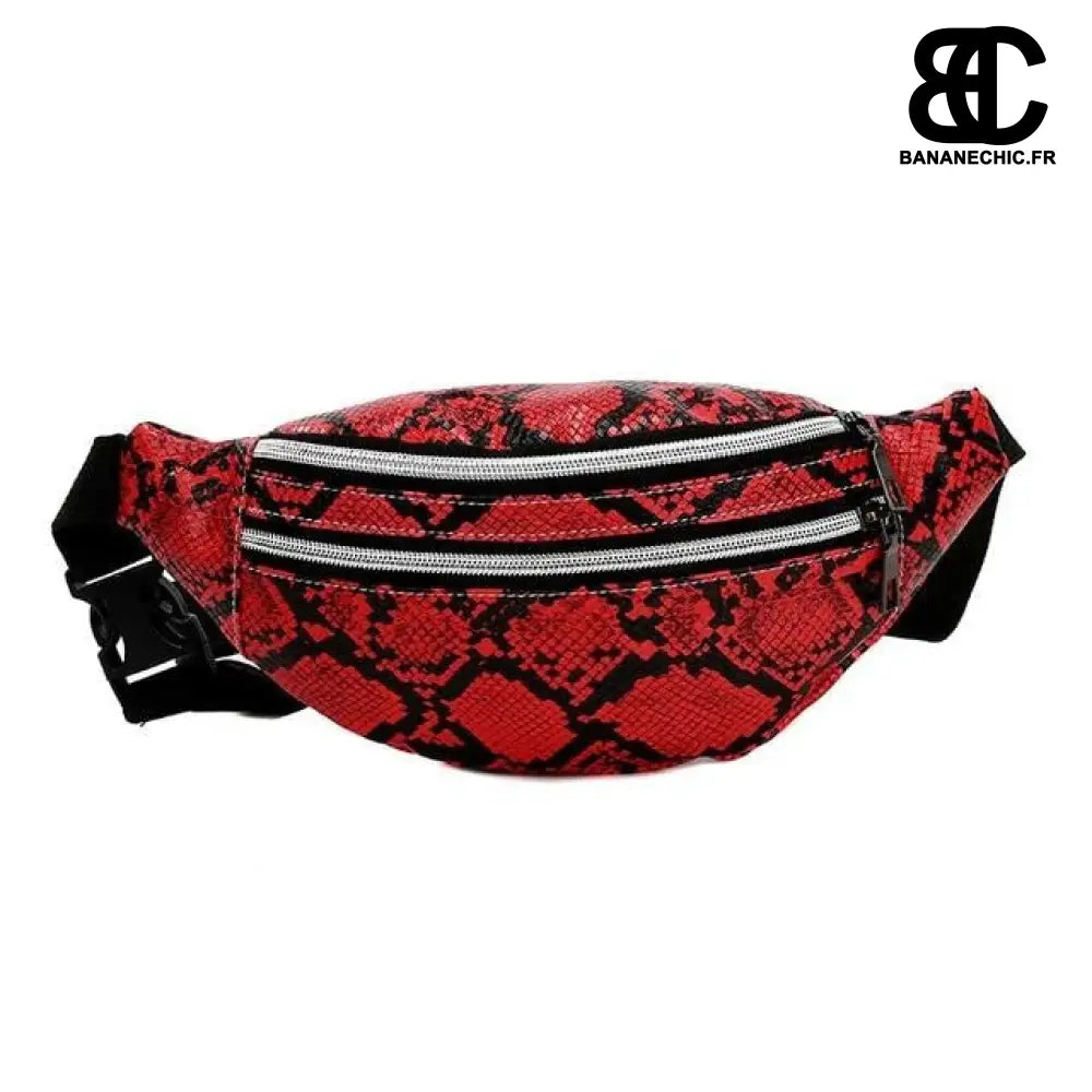 Sac serpent banane - Rouge - Banane - Banane Chic ™
