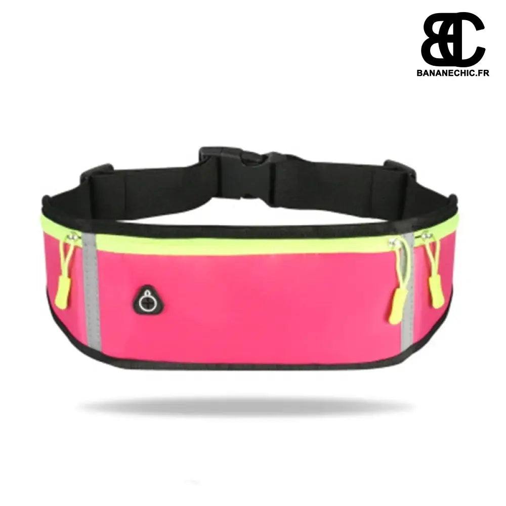 Sac sport banane compact étanche - Rose - Sac Banane -