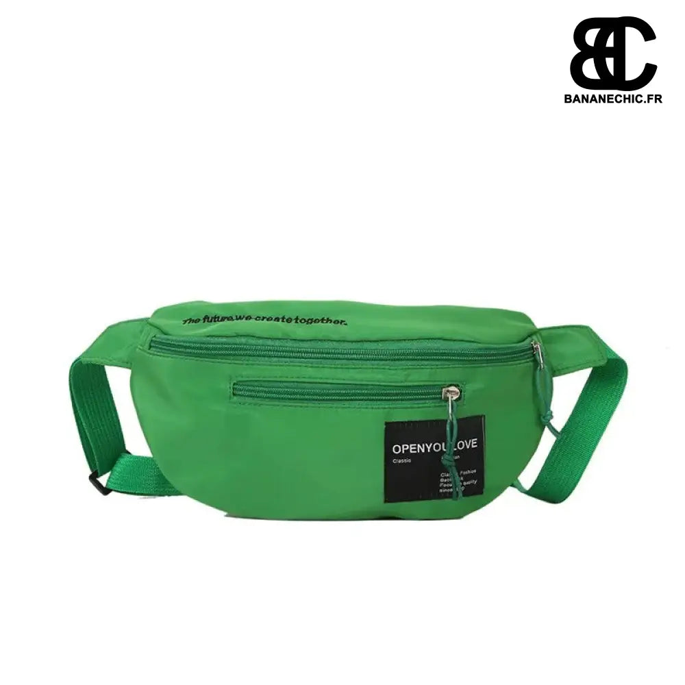 Sac toile oversize noir - Green - banane - Banane Chic ™